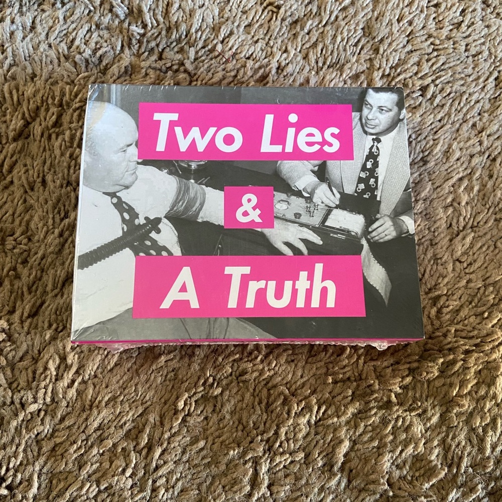 Two Lies & A Truth a trivia Card Game